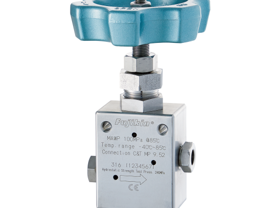 Manual Valves For Hydrogen Applications 100 Mpa Fujikin HYFINDR