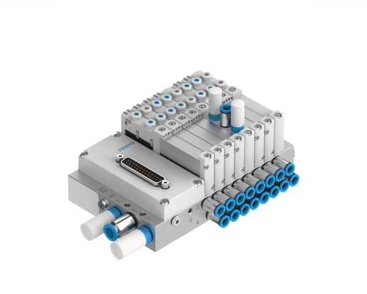 Valve terminal VTUG with multi-pin or fieldbus interface - FESTO