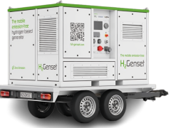 H₂Genset - emission-free mobile power generator