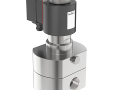 Servo-assisted 2/2-way piston valve up to 450 bar – Type 6481