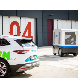 Vermietung einer mobilen, halbautonomen Wasserstoff-Ladestation für Elektroautos