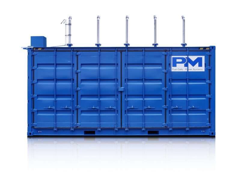 Proton Motor Container closed view