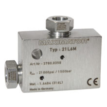 Medium Pressure hydrogen elbow fitting 21L6M