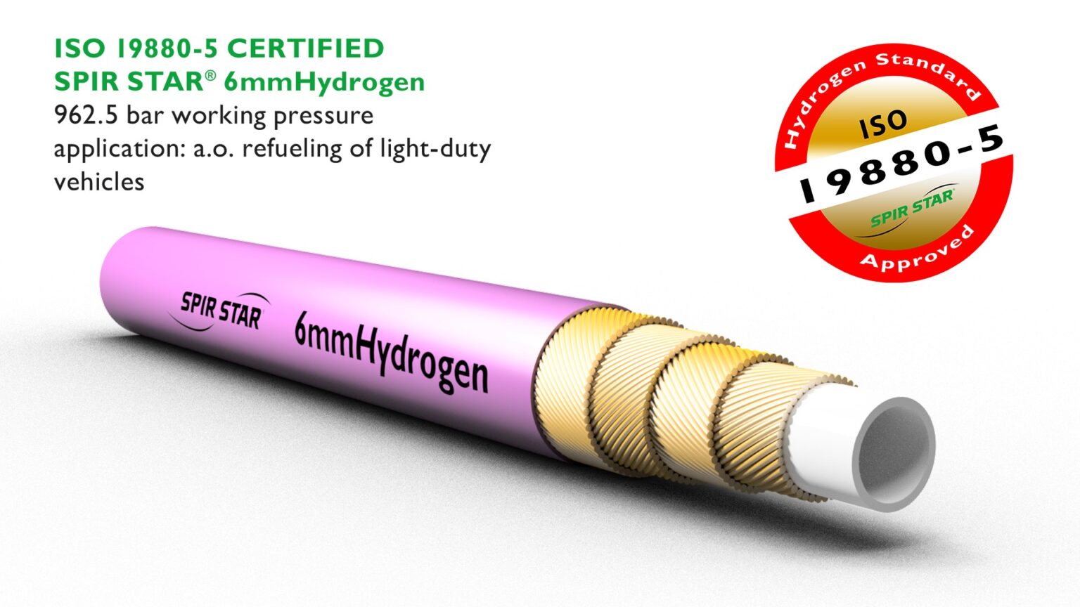 HighPressure Hydrogen Hose 6mmHydrogen HYFINDR