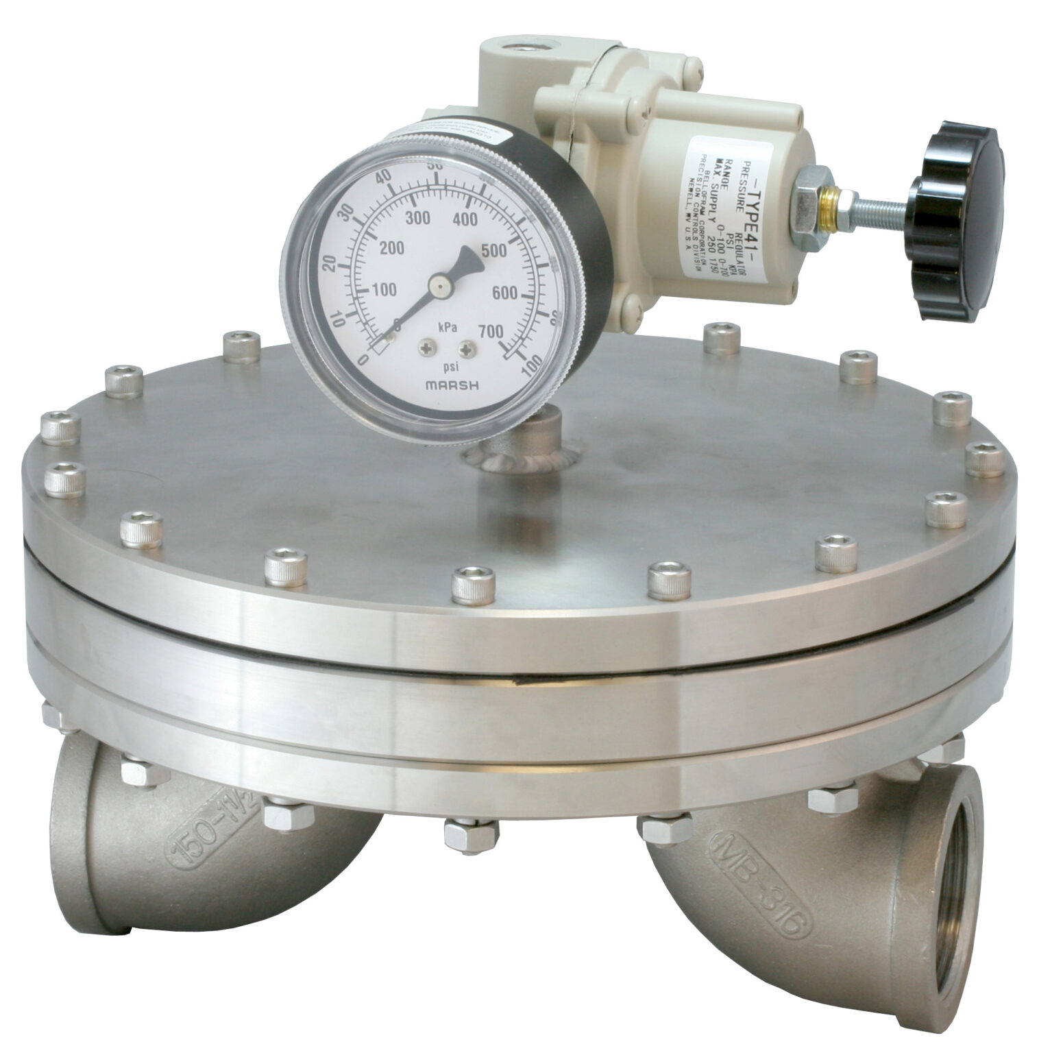 Hydrogen Back Pressure Regulators Equilibar® BD Series