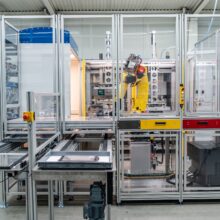 Fully Automated Helium Vacuum Leak Test Station