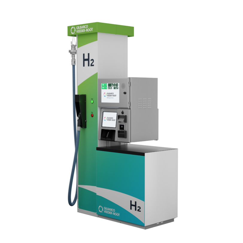 Hydrogen Dispensing System C-Frame Right View
