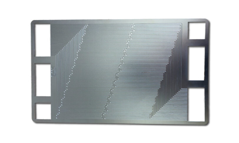 Etched Fuel cell bipolar plate 2