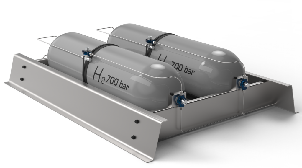 hydrogen tank end plug- VTI- Hyfindr