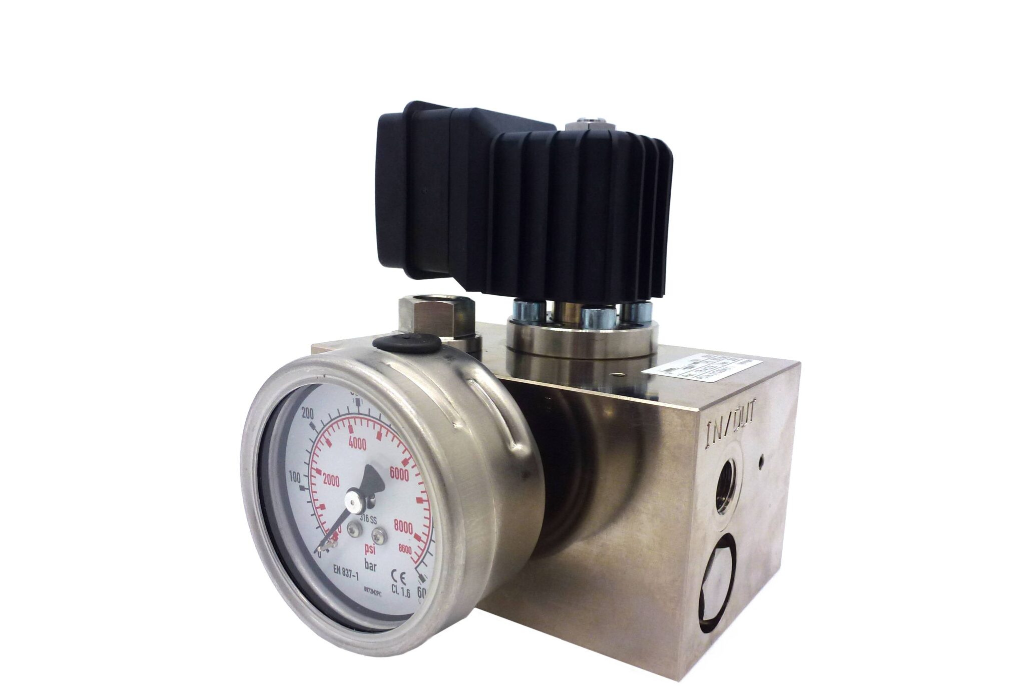Hydrogen Bidirectional Solenoid Valve 500 bar HYFINDR