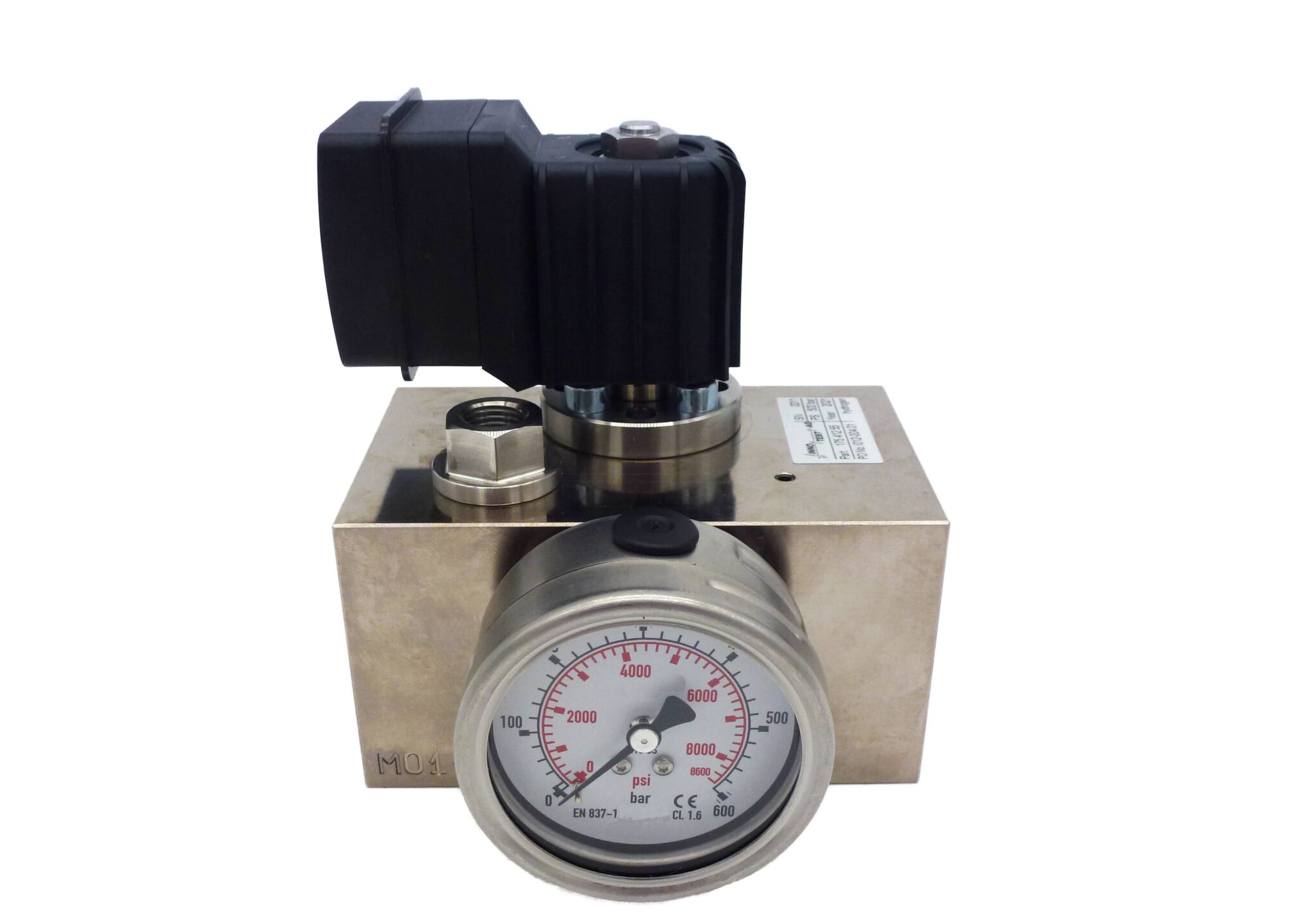 Hydrogen Bidirectional Solenoid Valve 500 bar HYFINDR