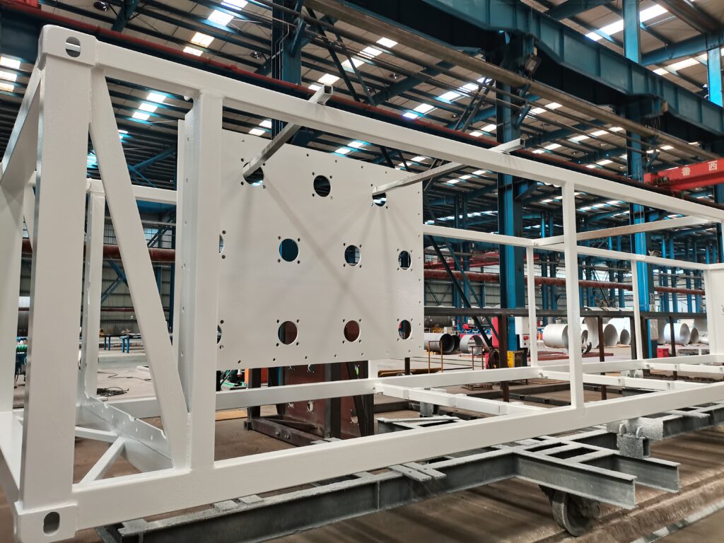 Hydrogen Multiple Element Gas Container frame