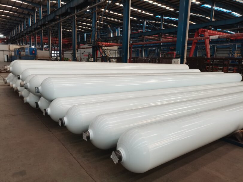Jumbo Hydrogen Cylinder 250 bar WGS-559-1050-25I 1