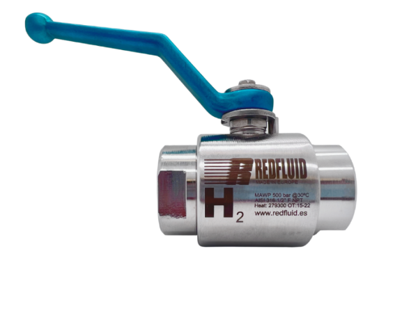 hydrogen ball regulated valves-red fluid-hyfindr Topslider