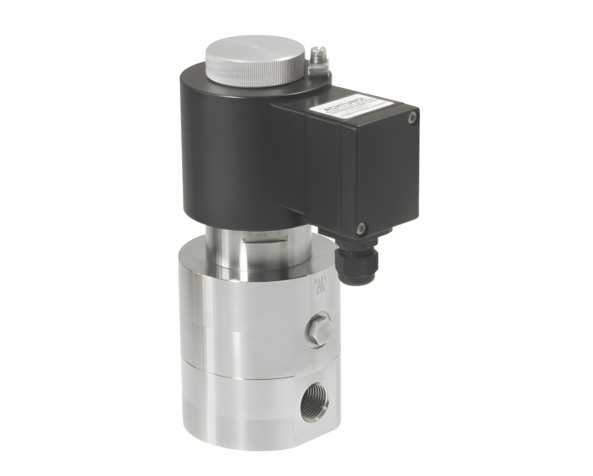 Hydrogen High Pressure 2 Way Solenoid ValveType 2/529 HYFINDR